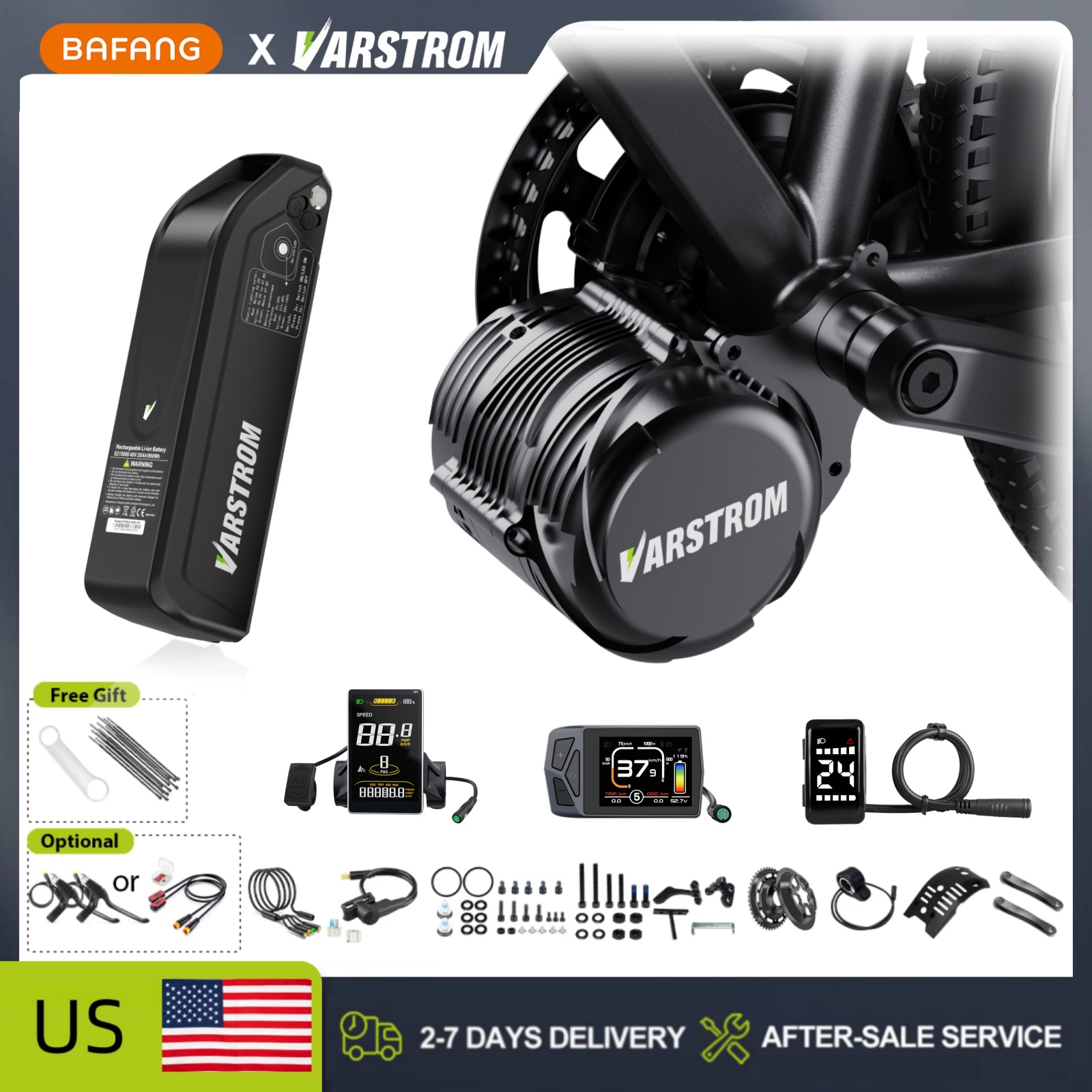 통성(Tongsheng) TSDZ2B 500W, TSD - Side Hung Mid Drive Motor Kit 리뷰 및 가격