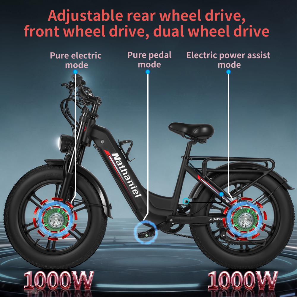 성인용 전기 자전거 나다니엘 SYR08 듀얼 모터 20 - Dual Motor Ebike Kit 2000W 리뷰 및 가격